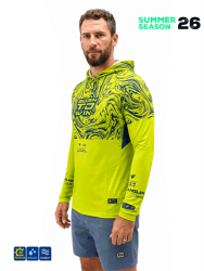 Fujin Pro Angler S26 Hooded Izohips Green Blue - Fujin