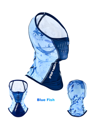 Fujin Pro Angler Sungaiter Boyunluk Blue Fish - 1