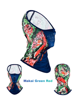 Fujin Pro Angler Sungaiter Boyunluk Makai Green Red - 1