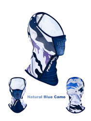 Fujin Pro Angler Sungaiter Boyunluk Natural Blue Camo - Fujin