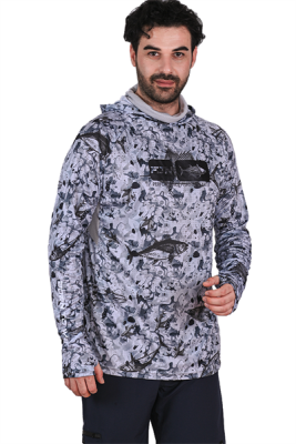 Fujin Pro Angler T-Shirt Black Fish - 3