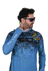 Fujin Pro Angler T-Shirt Blue Reef - 2