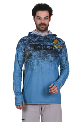 Fujin Pro Angler T-Shirt Blue Reef - 4