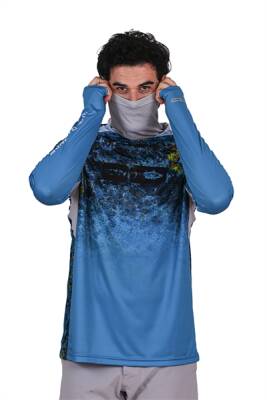 Fujin Pro Angler T-Shirt Blue Reef - 3