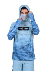 Fujin Pro Angler T-Shirt Blue Wave - 2