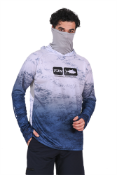 Fujin Pro Angler T-Shirt Grey Wave - 2