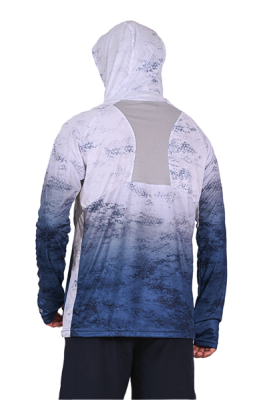 Fujin Pro Angler T-Shirt Grey Wave - 4