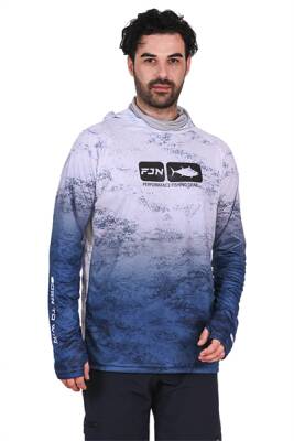 Fujin Pro Angler T-Shirt Grey Wave - 3