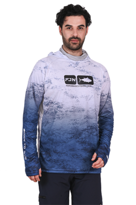 Fujin Pro Angler T-Shirt Grey Wave - 3