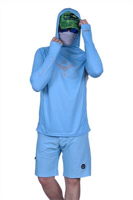 Fujin Pro Angler T-Shirt Turquoise - 1