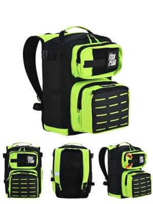 Fujin ProAji Back Pack Black Lime Balıkçı Sırt Çantası - 1