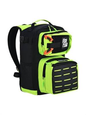 Fujin ProAji Back Pack Black Lime Balıkçı Sırt Çantası - 8