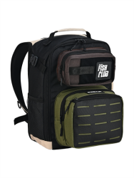 Fujin ProAji Back Pack Green Bej Balıkçı Sırt Çantası - 2