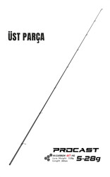 Fujin ProCast 265cm 5-28 gr #1 Üst Parça - Fujin