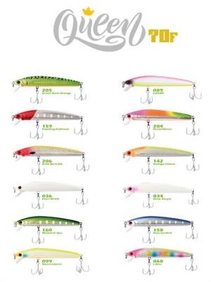 Fujin Queen 70F 70mm Maket Balık - 1