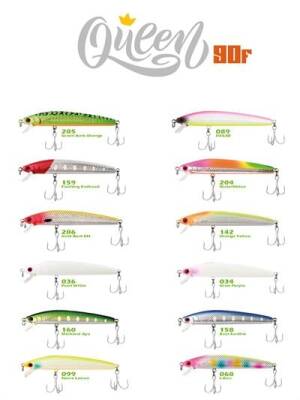 Fujin Queen 90F 90mm Maket Balık - 1