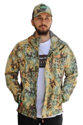 Fujin Raincoat Yağmurluk Brown Camo - Fujin