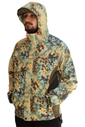 Fujin Raincoat Yağmurluk Brown Camo - 3