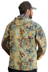 Fujin Raincoat Yağmurluk Brown Camo - 5