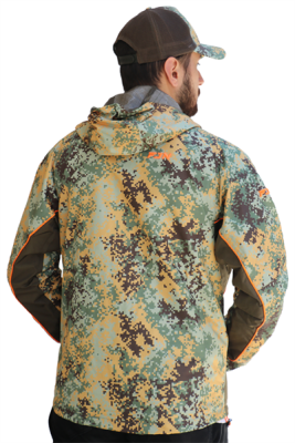 Fujin Raincoat Yağmurluk Brown Camo - 5