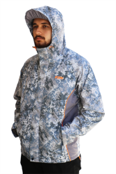 Fujin Raincoat Yağmurluk Grey Camo - 3