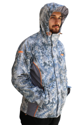 Fujin Raincoat Yağmurluk Grey Camo - 4