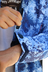 Fujin Raincoat Yağmurluk Marine Camo - 8