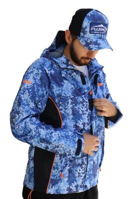 Fujin Raincoat Yağmurluk Marine Camo - 1