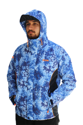 Fujin Raincoat Yağmurluk Marine Camo - 3