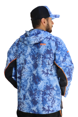 Fujin Raincoat Yağmurluk Marine Camo - 4