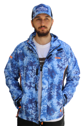 Fujin Raincoat Yağmurluk Marine Camo - 5