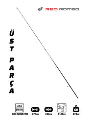 Fujin Red Romeo 270cm 8-37gr Üst Parça - Fujin