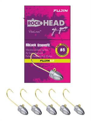 Fujin Rock-Head 8no Aji Game Jighead - 8