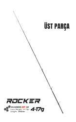 Fujin Rocker 243cm 4-17gr LRF Kamışı #1 Üst Parça - Fujin