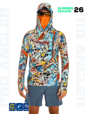 Fujin Rolla S26 Buff&Hoodie Makai Orange - 2