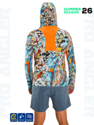 Fujin Rolla S26 Buff&Hoodie Makai Orange - 3