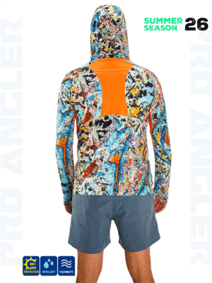 Fujin Rolla S26 Buff&Hoodie Makai Orange - 3