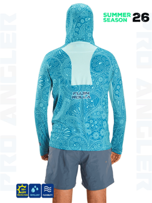 Fujin Rolla S26 Buff&Hoodie Swordfish Mint - 3
