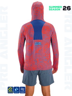 Fujin Rolla S26 Buff&Hoodie Swordfish Red - 3