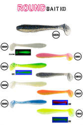 Fujin Round Bait 100mm Silikon Balık - Fujin