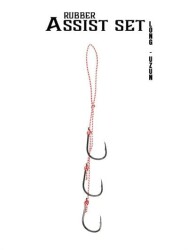 Fujin Rubber Üç Kancalı Assist Long Size-Uzun H21-01 - Fujin