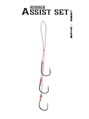 Fujin Rubber Üç Kancalı Assist Long Size-Uzun H21-01 - 1