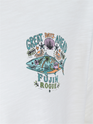 Fujin S26 Hawaii T-Shirt Ecru - 5
