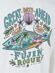 Fujin S26 Hawaii T-Shirt Ecru - 6
