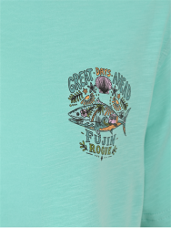 Fujin S26 Hawaii T-Shirt Mint - 5