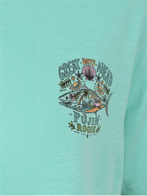 Fujin S26 Hawaii T-Shirt Mint - 5