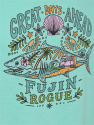 Fujin S26 Hawaii T-Shirt Mint - 6