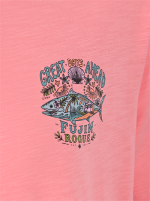 Fujin S26 Hawaii T-Shirt Somon - 5