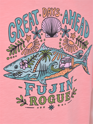 Fujin S26 Hawaii T-Shirt Somon - 6