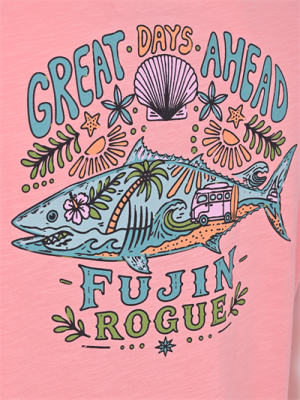 Fujin S26 Hawaii T-Shirt Somon - 6